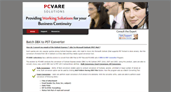 Desktop Screenshot of dbxtopstconverter.pcvare.com